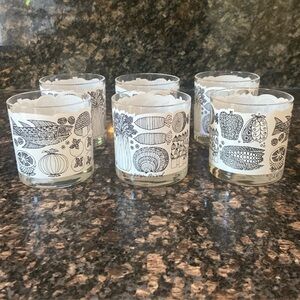 George Briard Foodie highball drinking glasses